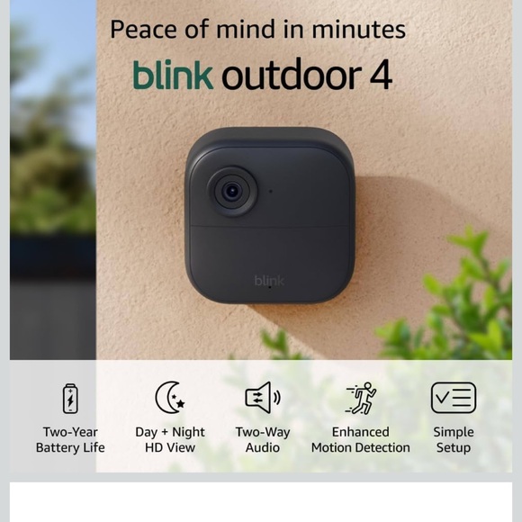 Blink Outdoor 4 Security Camera